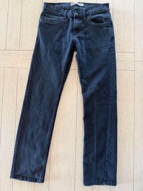 Levi's 511 Slim Straight Black Jeans